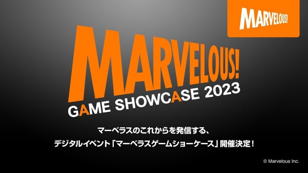 Revista Yume Resumen del Marvelous Game Showcase 2023