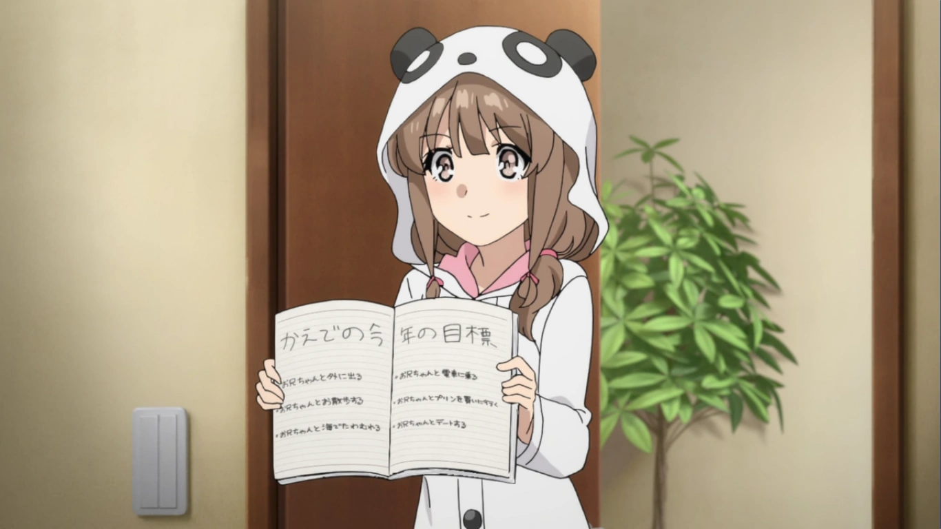 Seishun Buta Yarou fecha la película de Kaede con un avance — Kudasai